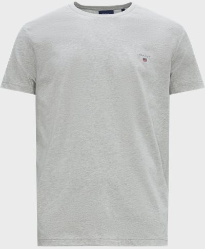 Gant T-shirts ORIGINAL SS T-SHIRT 234100. Grå